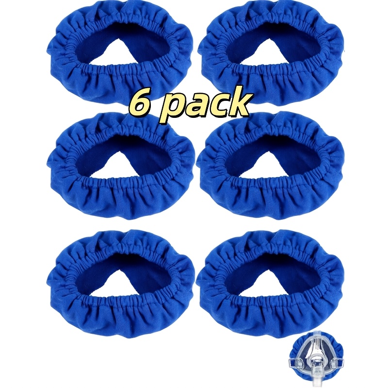 6-pack Liners Compatible With For F20 Full Face Mask | Micro-fleece Reduces Air Leaks & Pressure Marks, Reusable, Breathable For All-night Use