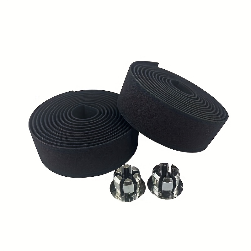 TEMU 1 Pair Carbon Fiber Texture Handlebar Tape, Road Tape, Handlebar Tape, Road Bike Handlebar Tape, Bull Horn Goat Horn Curved Handlebar Tape,