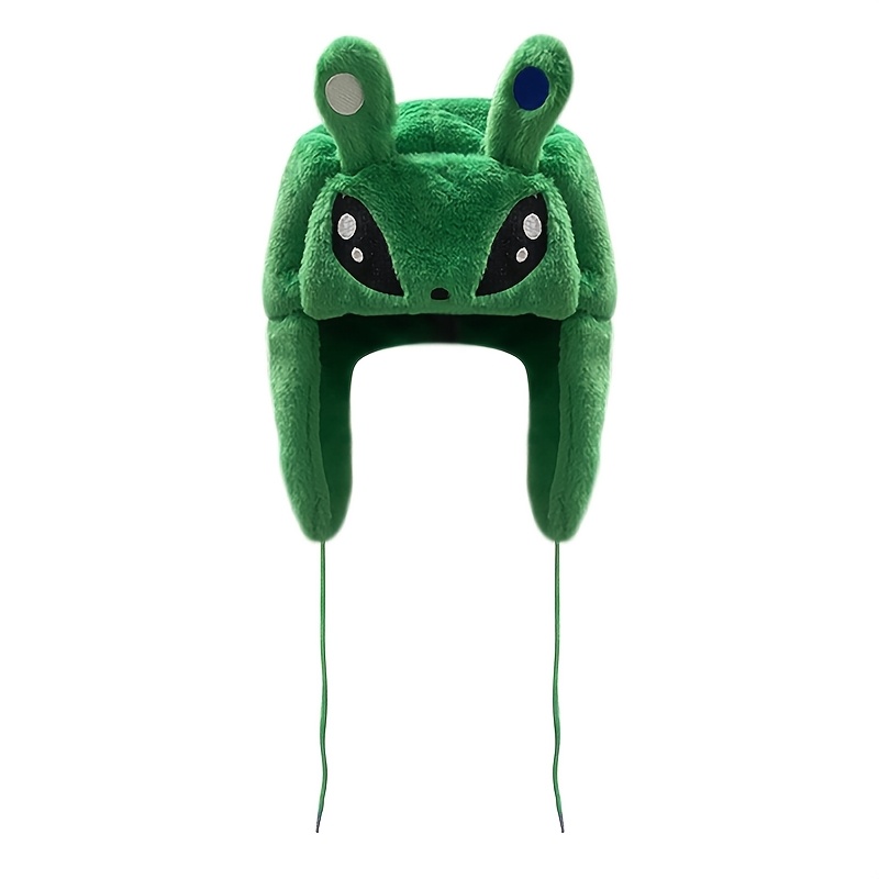 everyday , cozy cartoon monster plush trapper hat with ear  display picture 3
