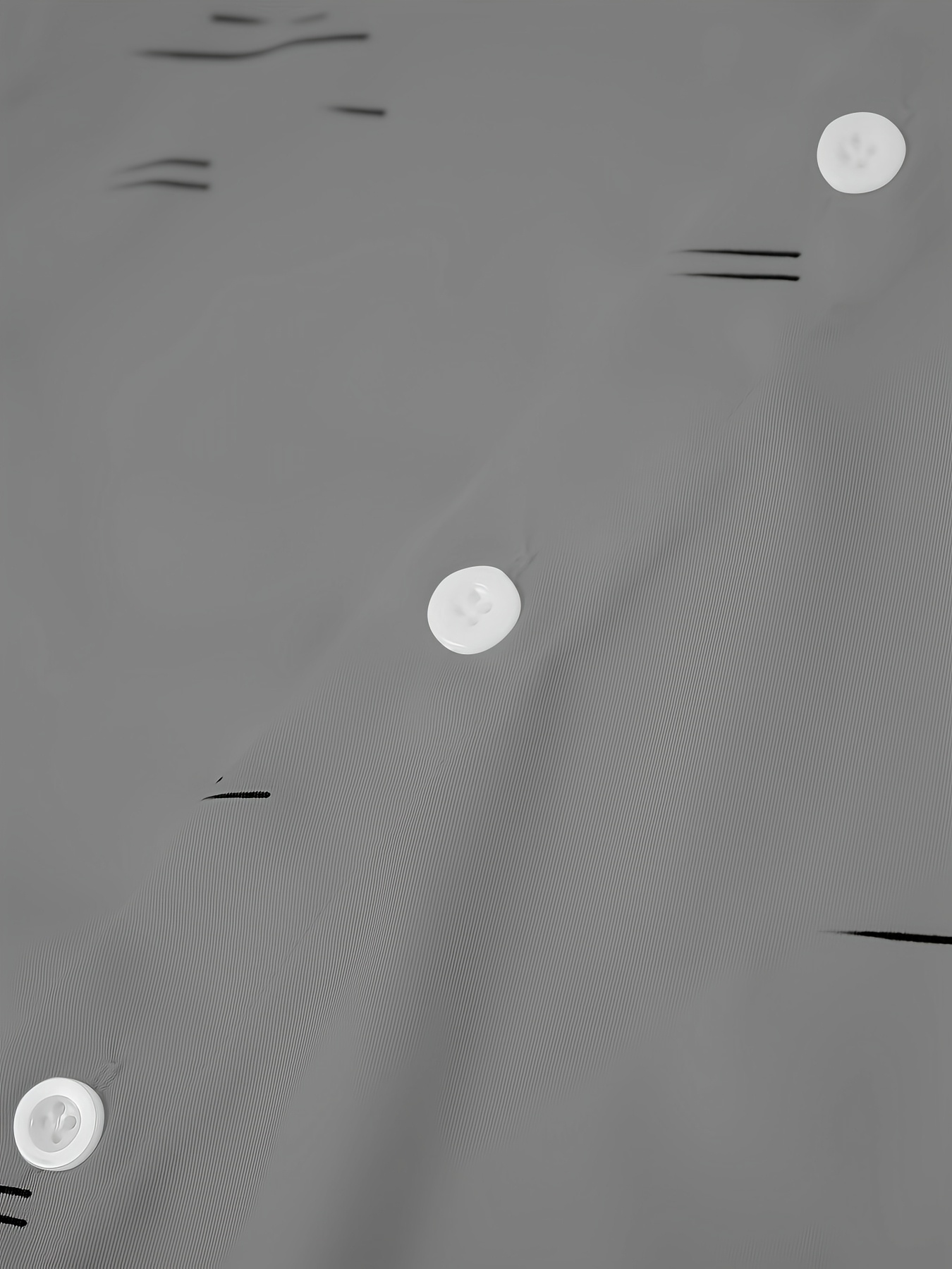 Men'S Stylish Geometric Print Long Sleeve Shirt - Light Gray Background with Black Lines, Button-Up, Relaxed Fit for Casual Attire, Parties, and Travel, Everyday Shirt|Sleek Formalwear|Polished Finish