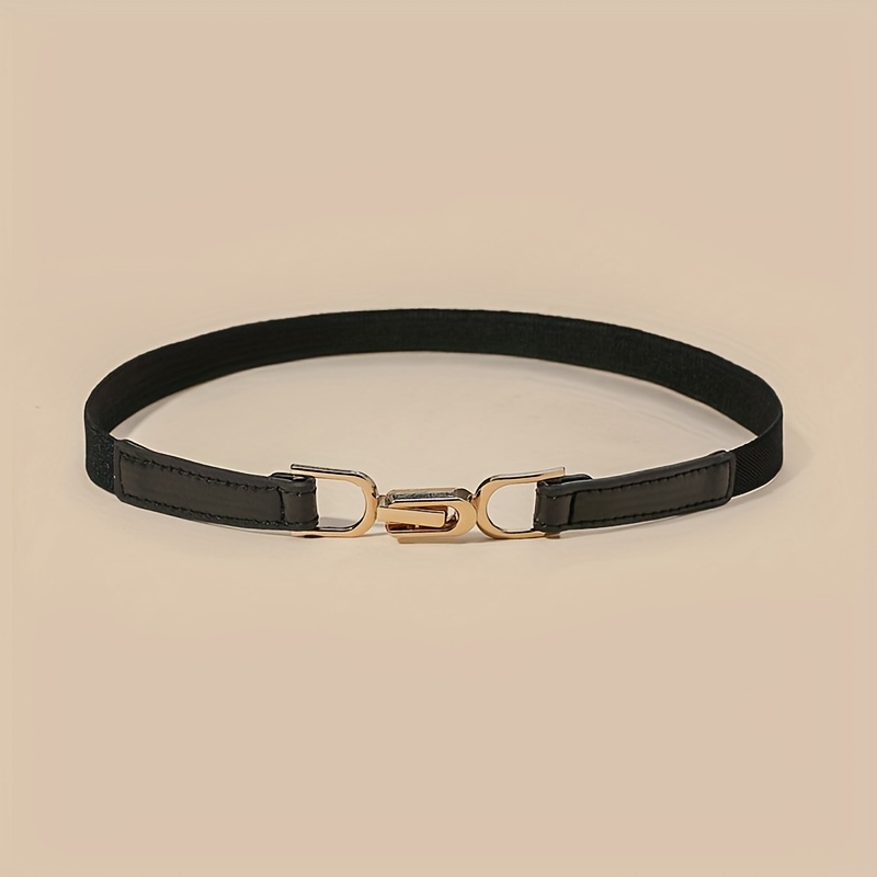 E-shop 1 Damen Elastischer Schmaler Taillengürtel
