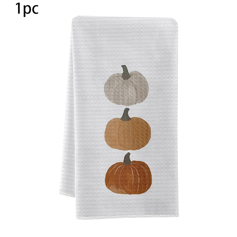 TEMU 1/2 pezzi Strofinacci decorativi a tema zucca per il Ringraziamento, come regalo per . Questi panni da cucina a tema zucca autunnale in in stile