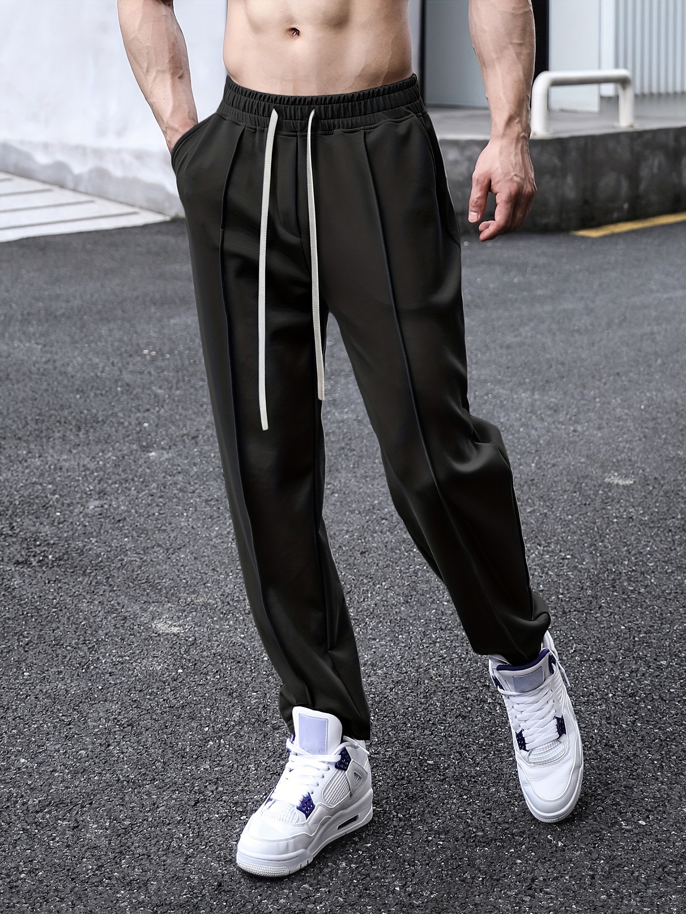 Pantalon De Jogging Homme Impression 3D Léger Coupe Ample - Pantalon Sport Respirant Confortable