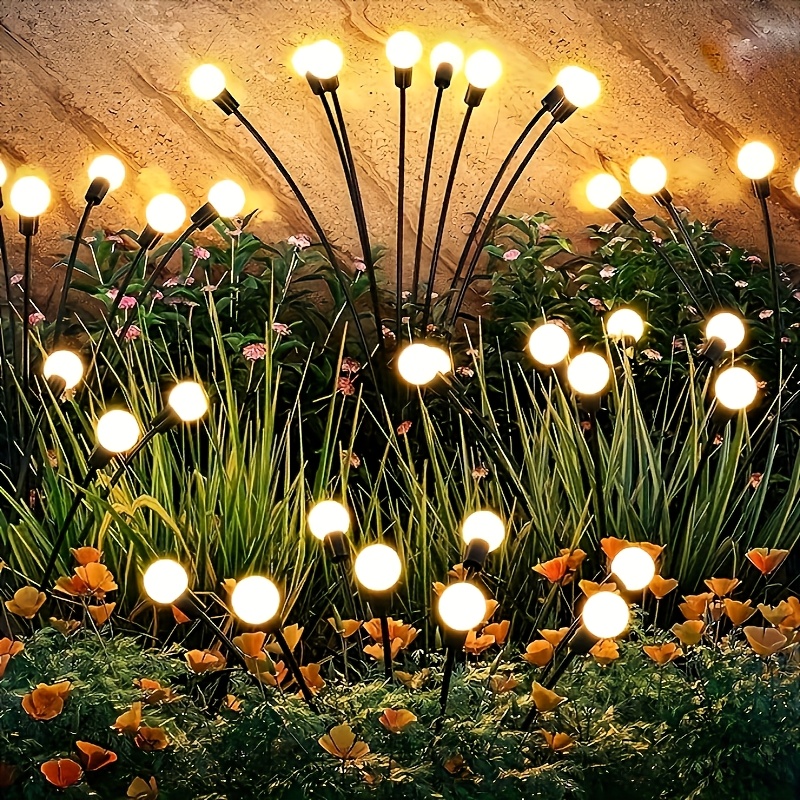 

10 Pack Solar Garden Lights, Ip65 Waterproof, , Warm Ambiance , , , Lights, Solar Outdoor Lights, Solar Swaying Light, Outdoor Lights, Yard Decor, Halloween Decor, Pathway Decor, Garden Decor