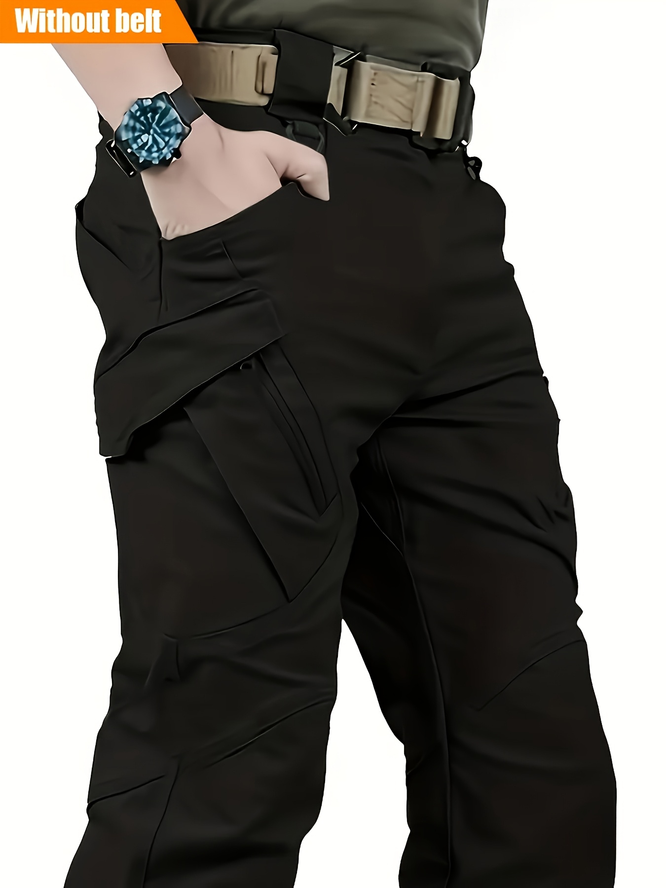 Pantalones cargo tácticos ligeros para hombre con PE - Imagen 4