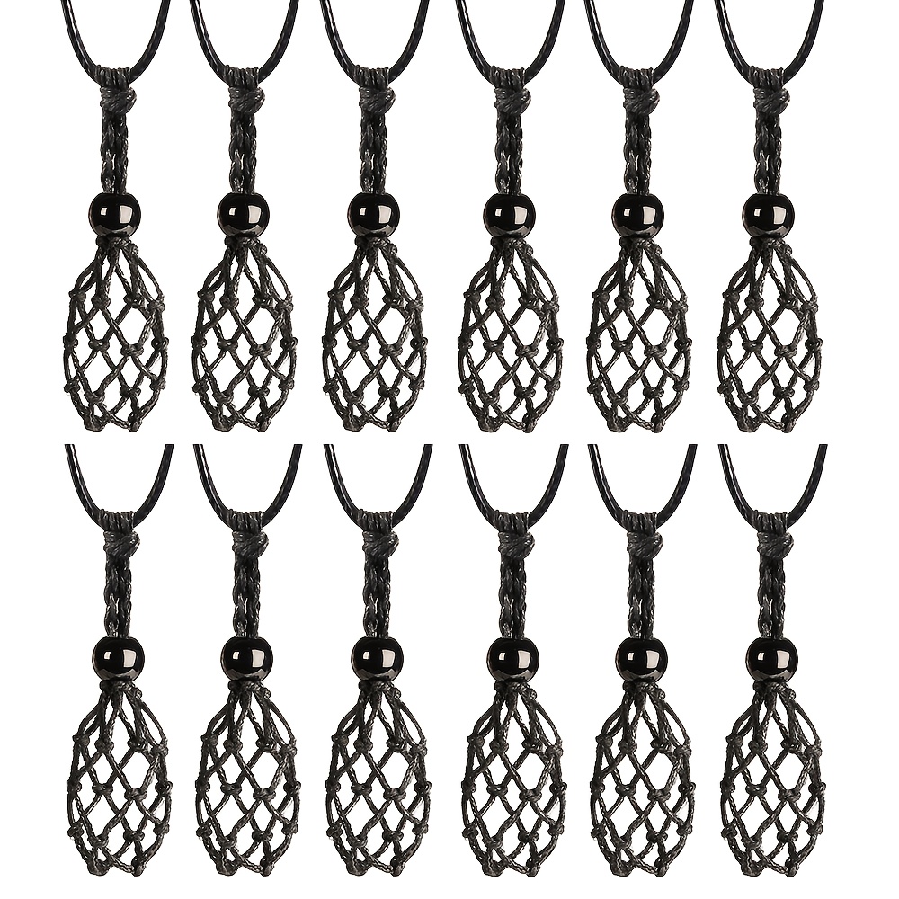 Necklace Cord Empty Stone Holder for Bohemian Necklace Making
