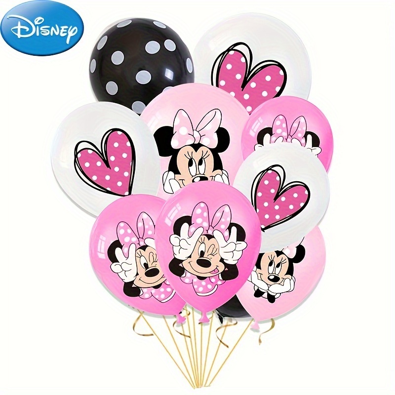 

16pcs, Disney Mouse Mickey Mouse Birthday Party Decoration Girls 12 Inch Latex Balloon Set Decoration Supplies