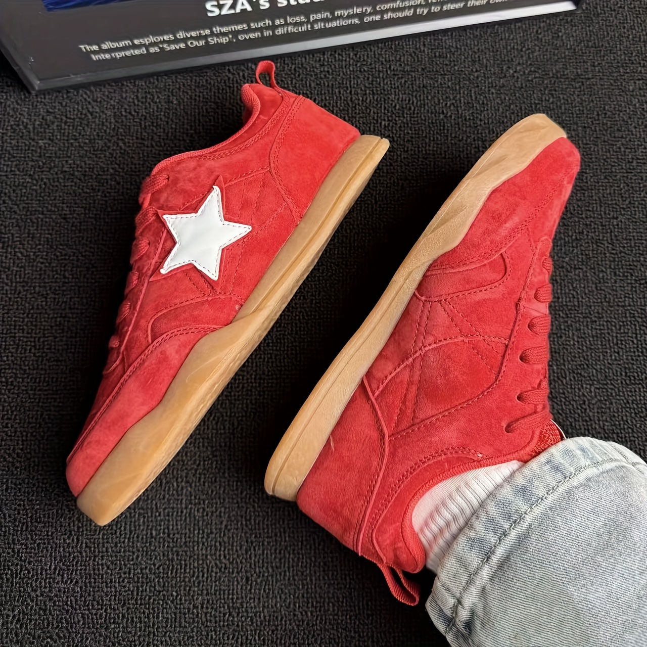 Zapatillas de skate unisex, diseño original, antideslizantes, versátiles, planas de sue...