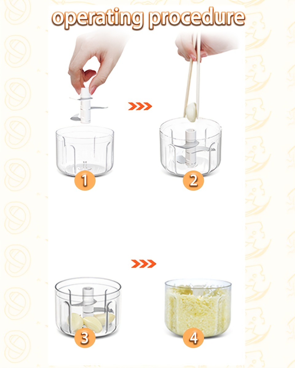 1pc   garlic beater multifunctional garlic peeler home small automatic meat grinder garlic pulling and mashing machine electric cooking machine food grade materials mini and compact easy to clean high power garlic beater Product details 3