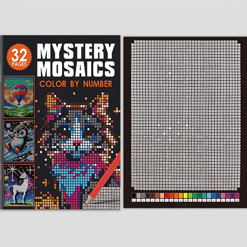 Image of Digital Mosaic Coloring , Digital And , Enhancing Hand-eye Coordination And Color , Recommended For Kindergarten To Lower Elementary Grades Classroom Early Learning Educational Material