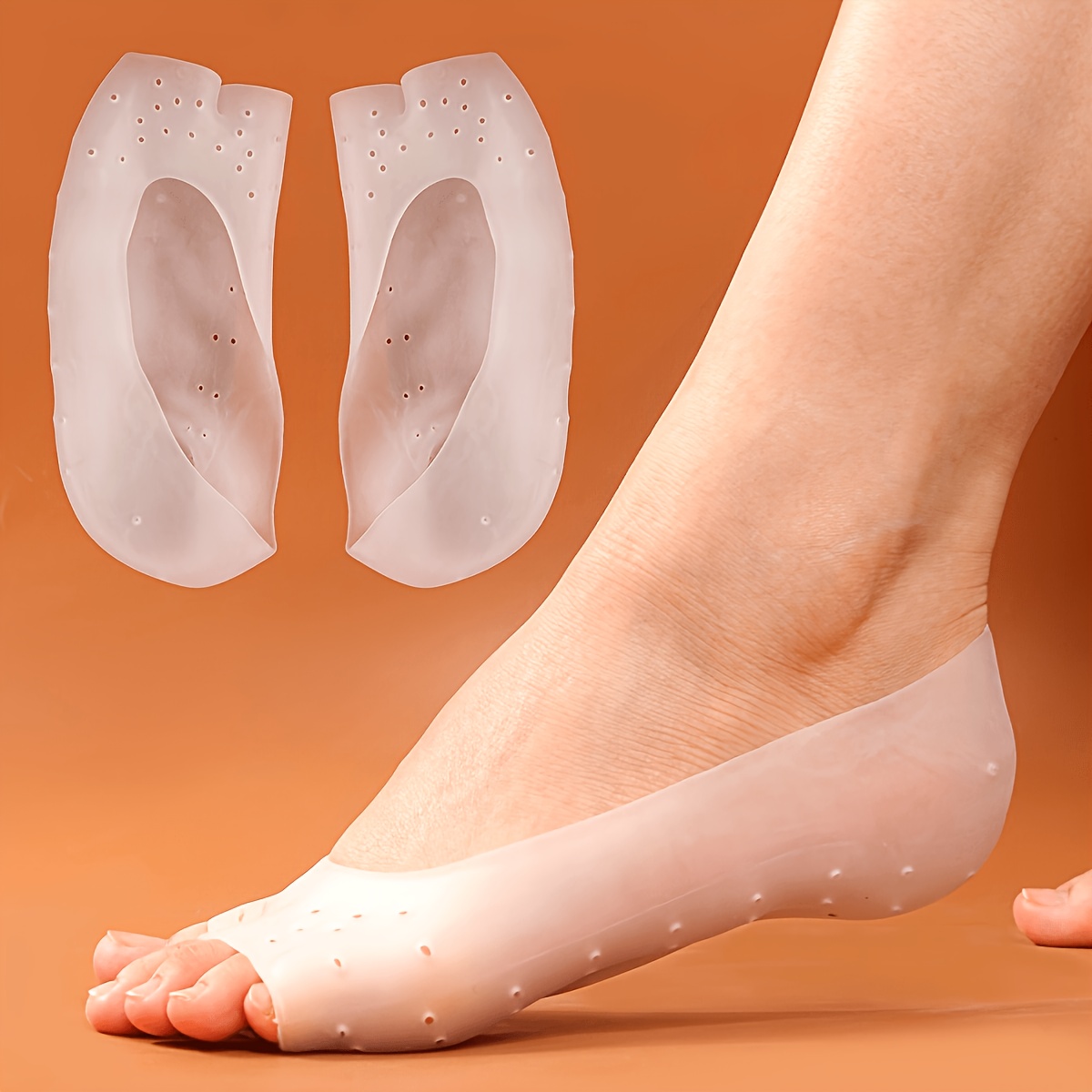 

Gel Moisturizing For Dry Feet - Toe Protectors, -crack ,