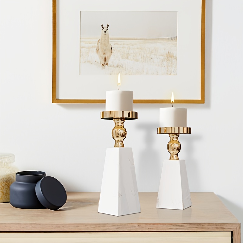 1pc. This Highly Popular Candle Holder Is Suitable for Dining Room-style Living Rooms, Bedrooms, and Various Occasions in the Bedroom. It Can Be Used as a Decorative Item. It Is a High-quality Craftsmanship Candle Holder