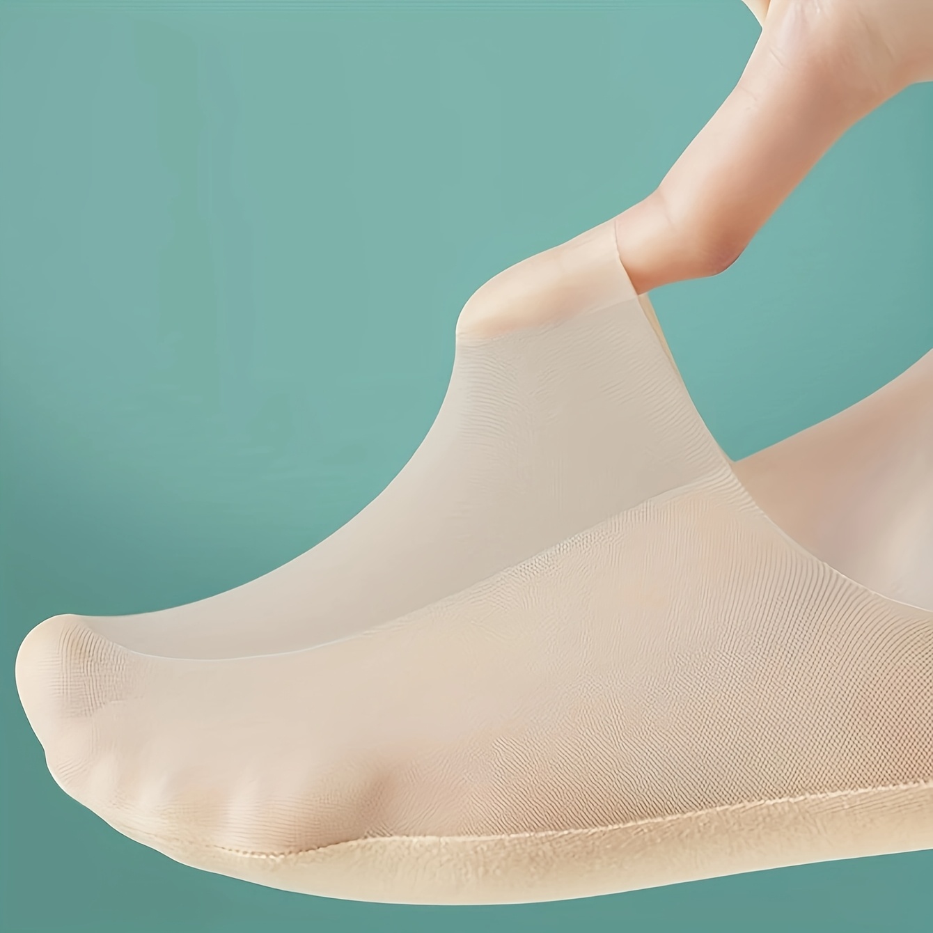 5 Pairs Women's Summer Boat Socks - Lightweight Breathable Non-Slip No-Show Ankle Socks with Reinforced Heel, Cute Solid Color for Daily Wear & Holiday Gifts, Minimalist Design, Comfortable Fit, Lifestyle