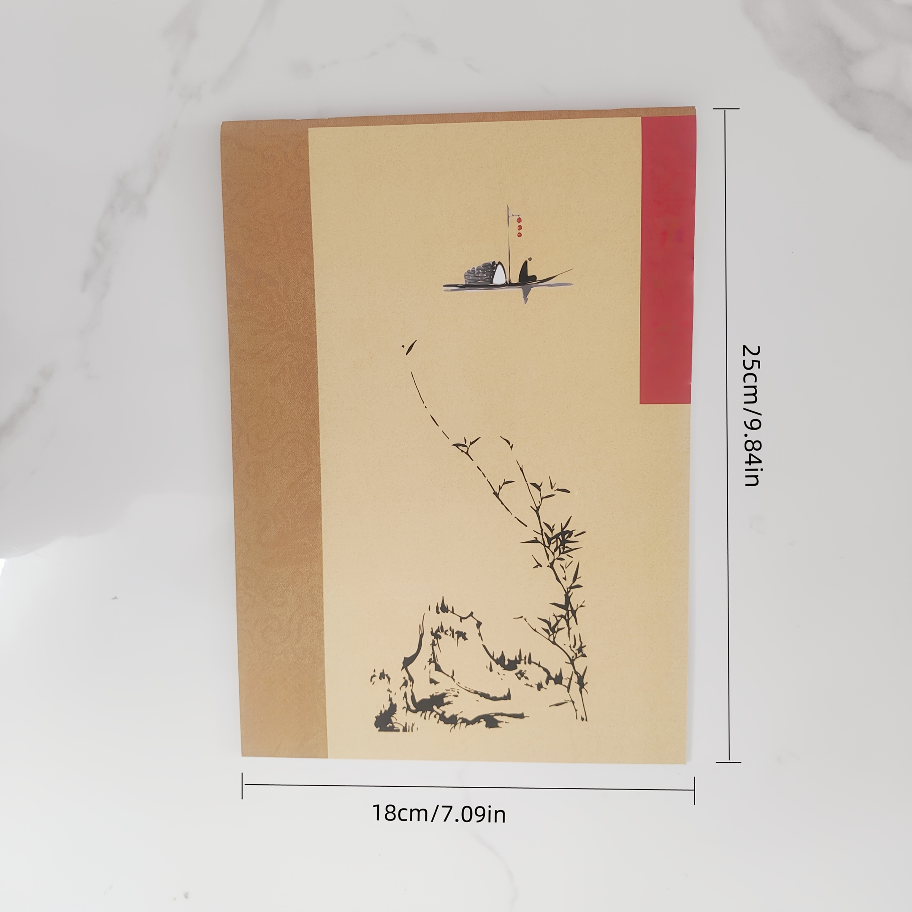 chinese antique hardcover notebook with elegant script and   artwork ideal for beginners adult and advanced students     to writing in a modern language