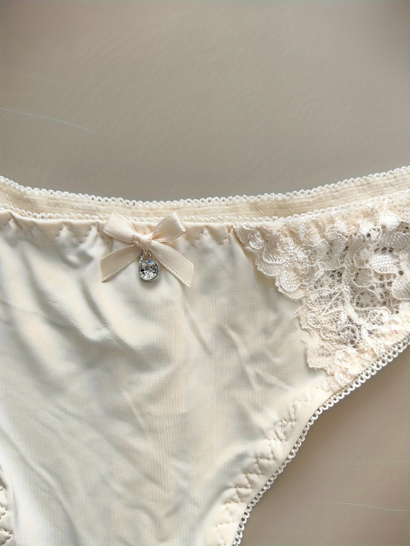 String Weiß Spitze
