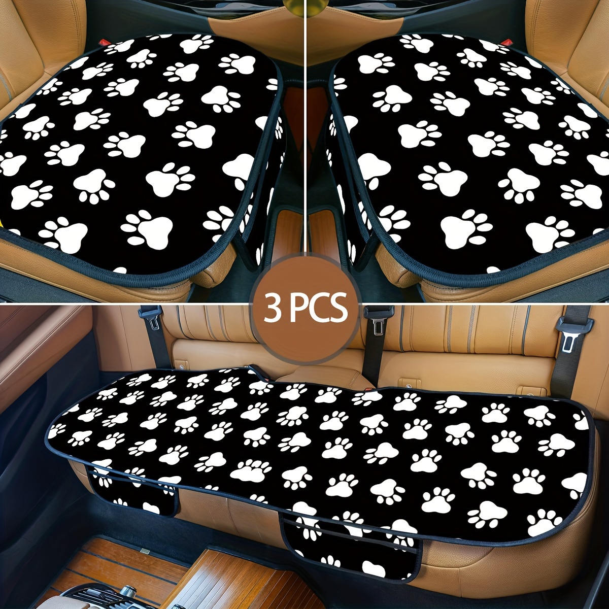 

1pc Dog Car - Fit, Polyester & , , For Or Rear