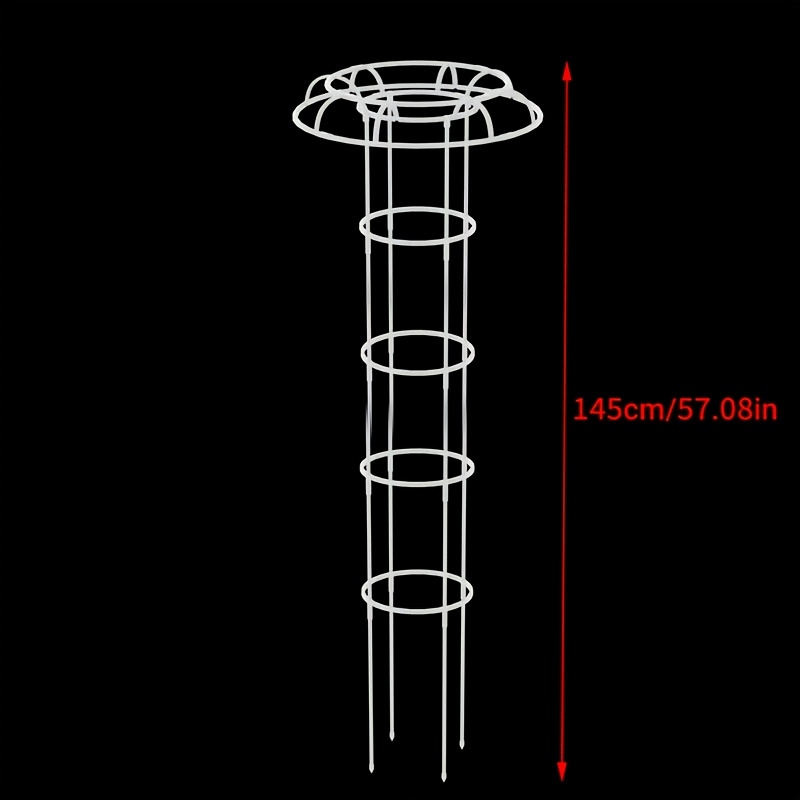 TEMU Support d'escalade à tête de , colonne de support pour plantes d'extérieur à raccordement à sommet , très adapté pour et les pots de fleurs