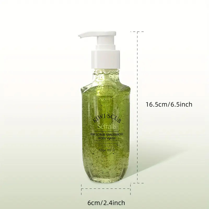 soothing body wash s fralls kiwi fruit shower gel 225g moisturizing alcohol free with natural kiwi for oil control suitable for types details 5