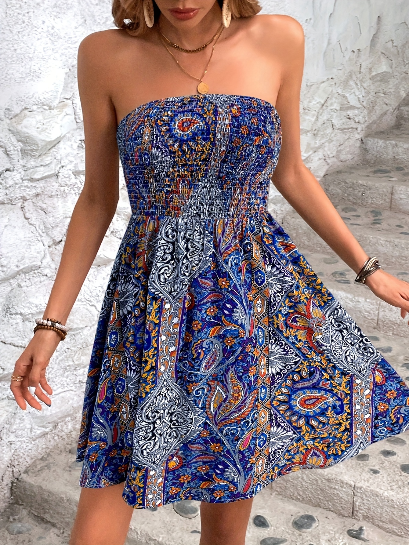 slim fit dress slacks White and Black Geometric Print Rayon Holiday Maxi Dress for Women L