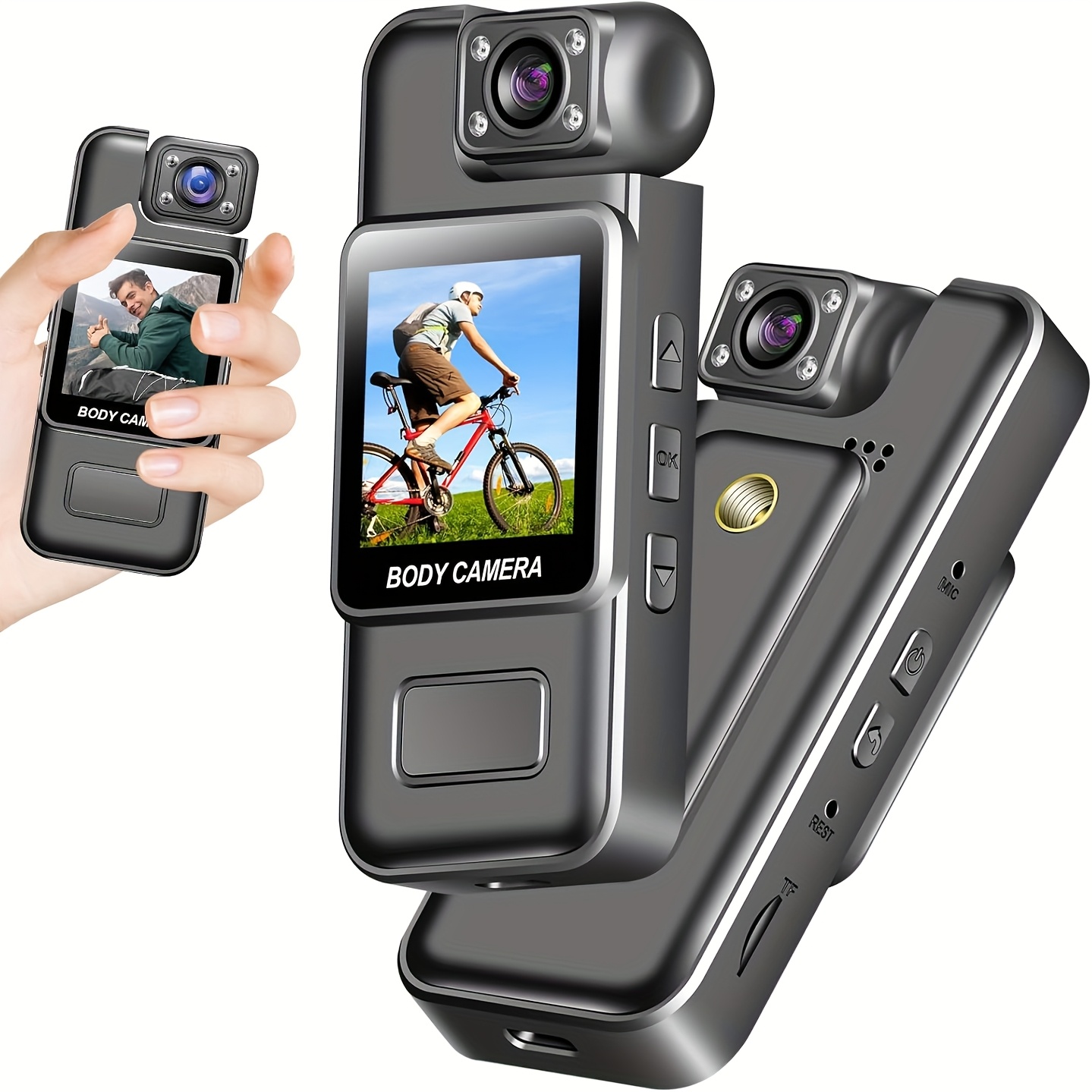 TEMU Mini Camera, Action Camera, Small Camera, Mini Camcorder, Compact Camcorder