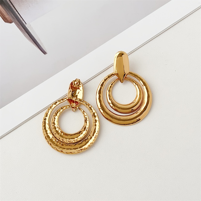 Women's Versatile Stainless Steel Hypoallergenic Earrings