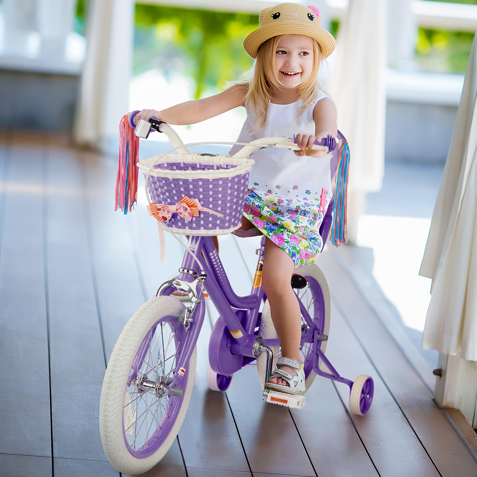 Girls bike doll seat on sale