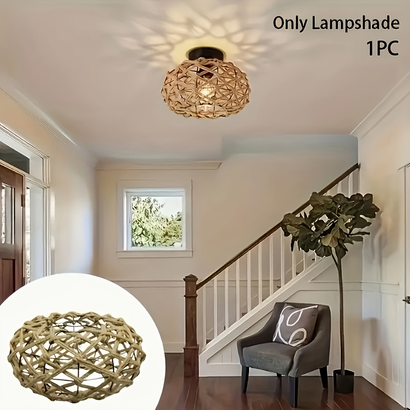Plafonnier suspendu Wabi Sabi orangé, à LED | Luminaire Plafonnier
