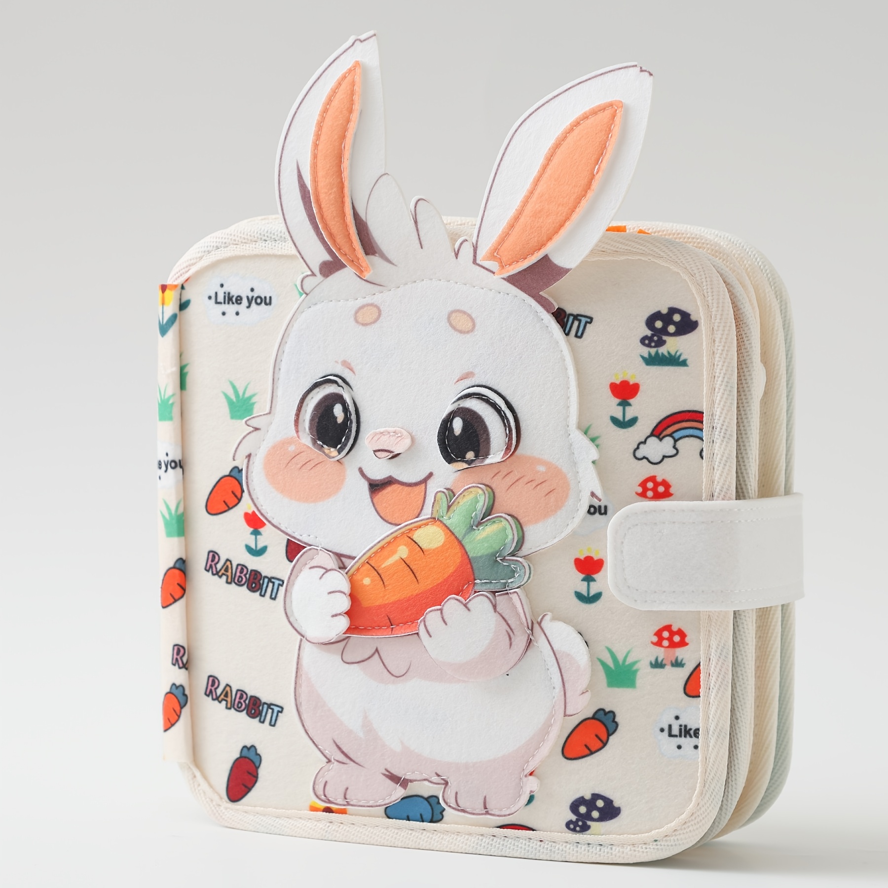 Cloth Book Early Education Tearing-resistant 3d Cloth Book Cognitive Puzzle Toy Busy Book