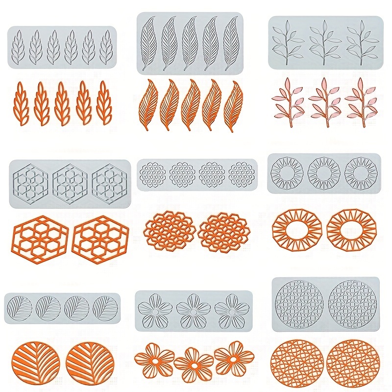 1pc baking molds silicone lace fondant molds hollow 3d candy lace silicone molds for baking polymer clay   dessert cupcake cake decorating kitchen baking tools