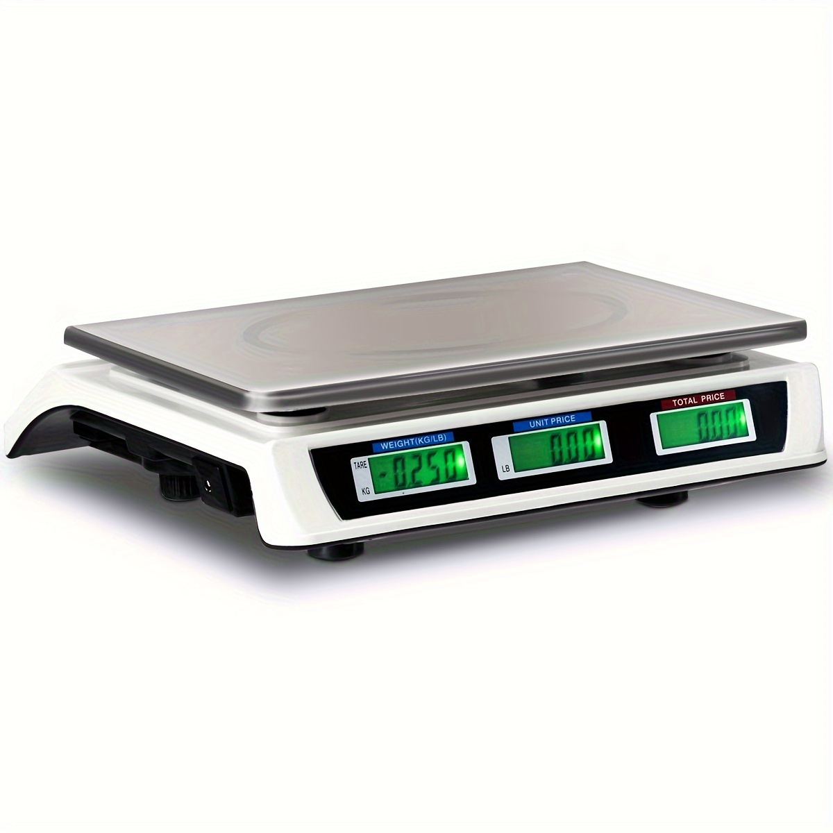 

Costway 66lbs Digital Weight Scale Price Computing Retail Count Scale Food Meat Scales