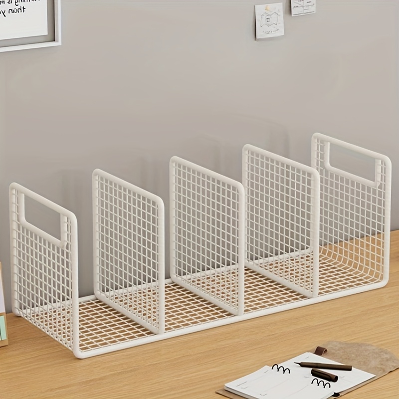E-shop Metall-Aufbewahrungsregal für Accessoires – Stapelbarer Organizer mit Haken, Regalen Schubladen, ideal für Kleiderschrank, Schrank oder