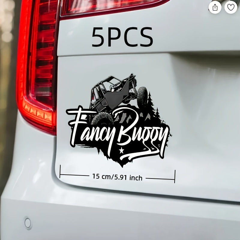 adesivi per auto personalizzati uv decalcomanie 2/5pz, design logo personalizzato,   di motivi  , pellicole in   per auto e moto - adatti a qualsiasi superficie liscia (solo adesivo), personalizzazione veicoli,   creative, materiale  , promozione  