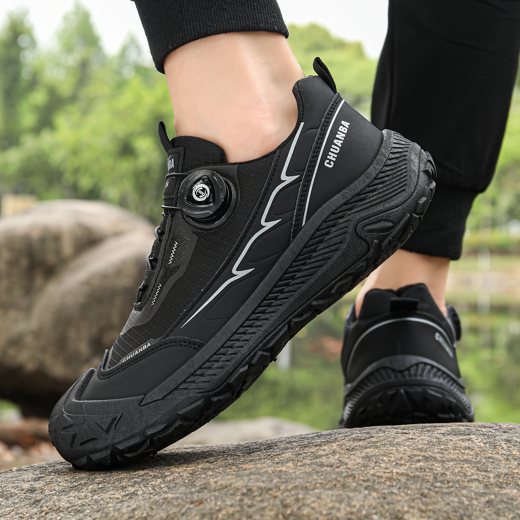 soft sole soft   trendy outdoor boots hiking   mens running   Product details 3