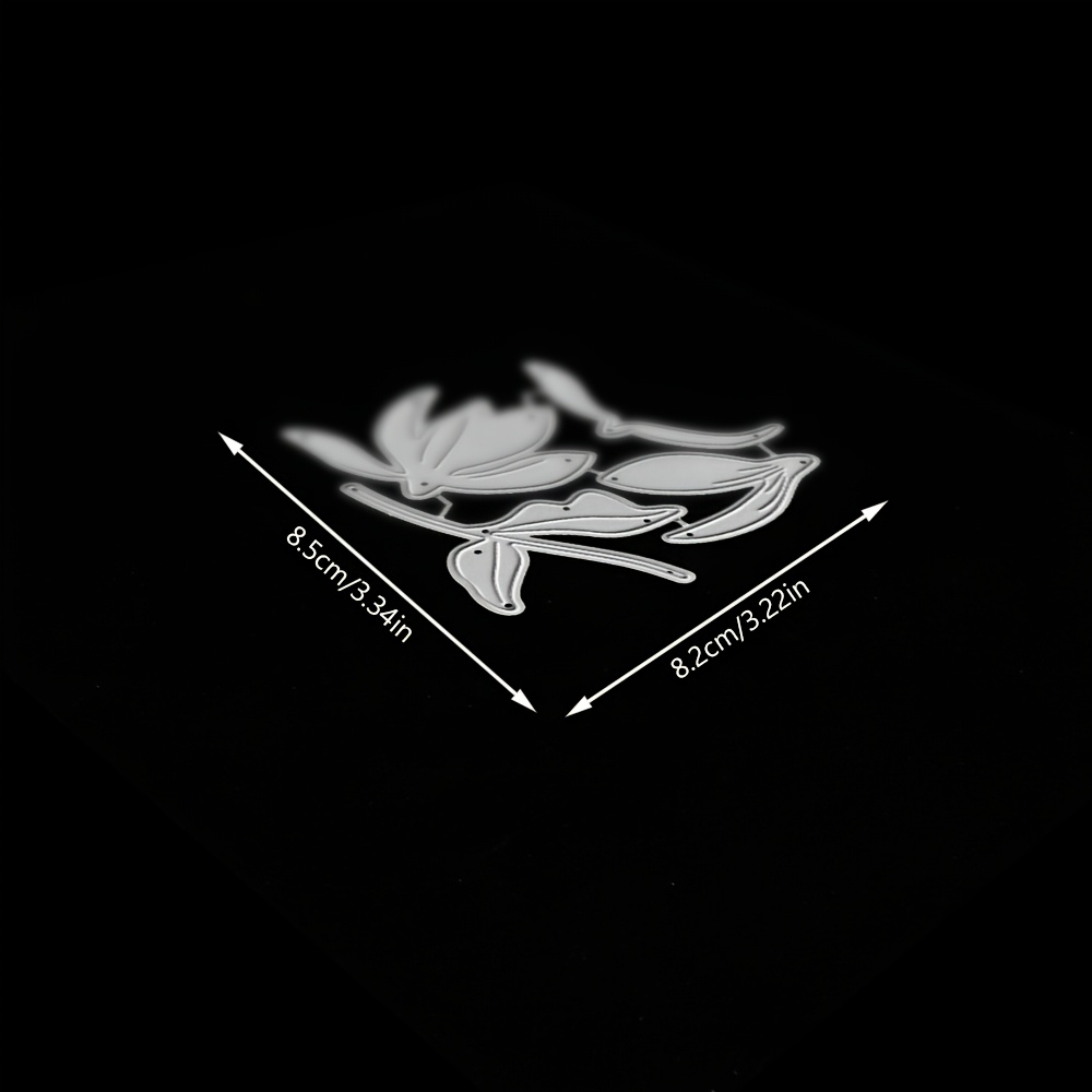 TEMU 1pc Exquisite Flower Dies. Scrapbooking Card Die Cut, Handmade Greeting Card Making Stencils, Handmade Craft Embossing Tool