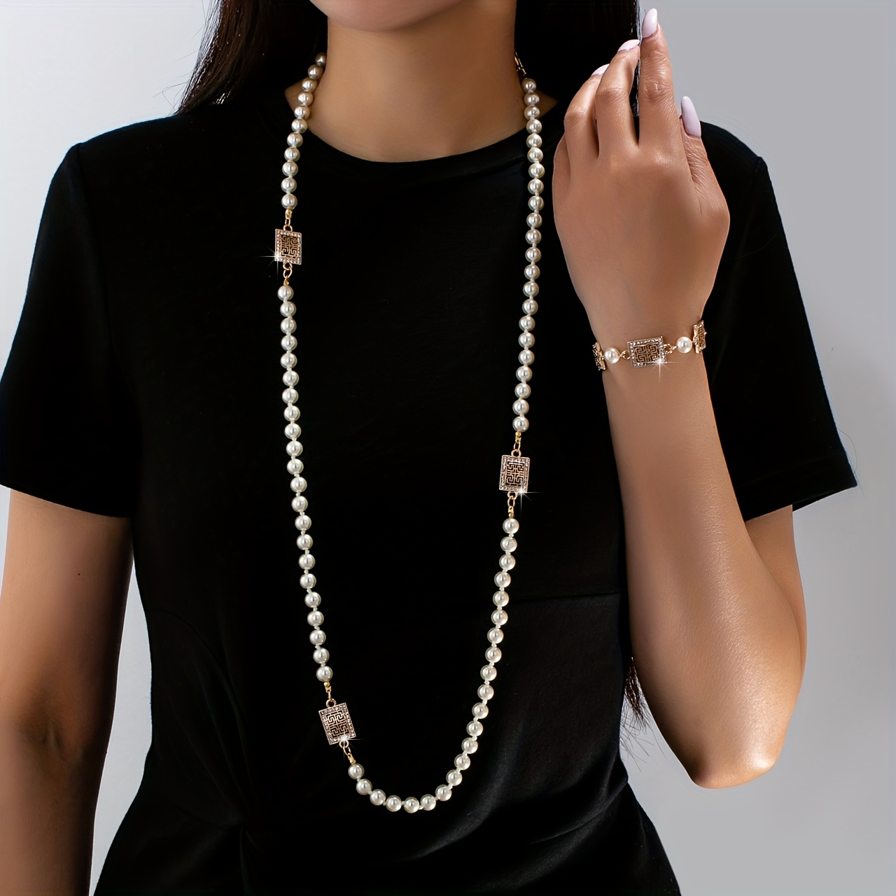 Vintage Pearl Strand and Bracelet