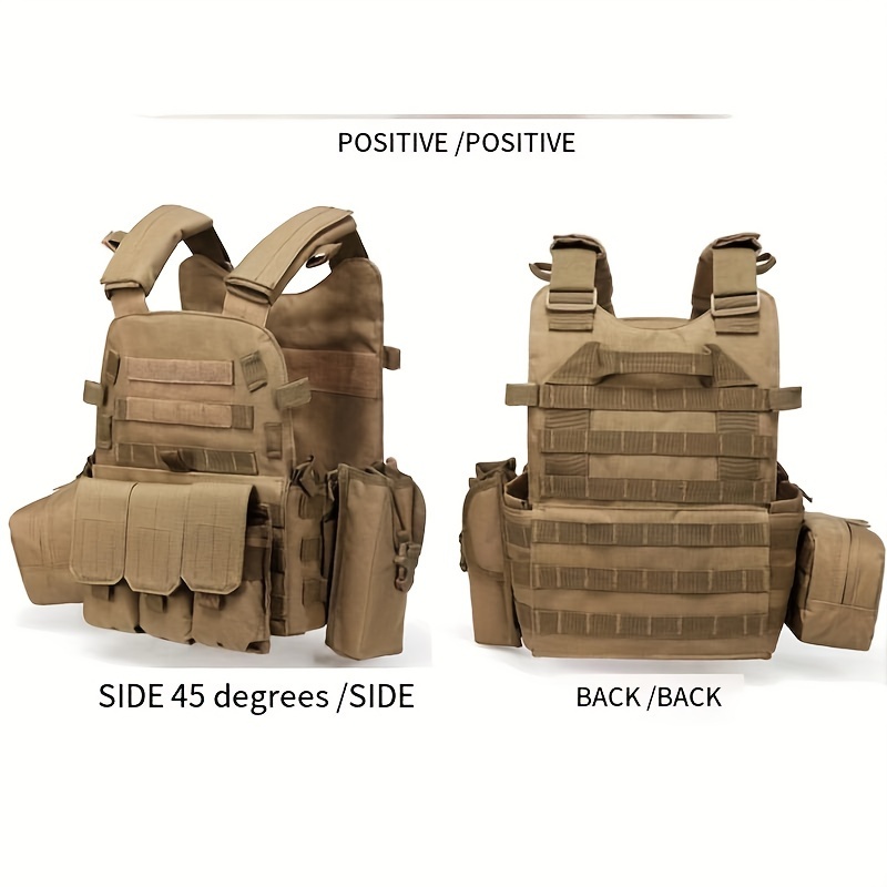 outdoor   multi functional molle expand convenient training cs combat exercise 6094 combination vest