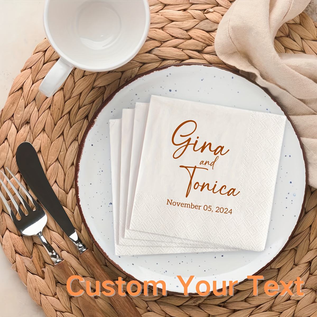 

1 Customizable For Weddings, Engagements, Parties - Personalized , 4 , For , Restaurant,