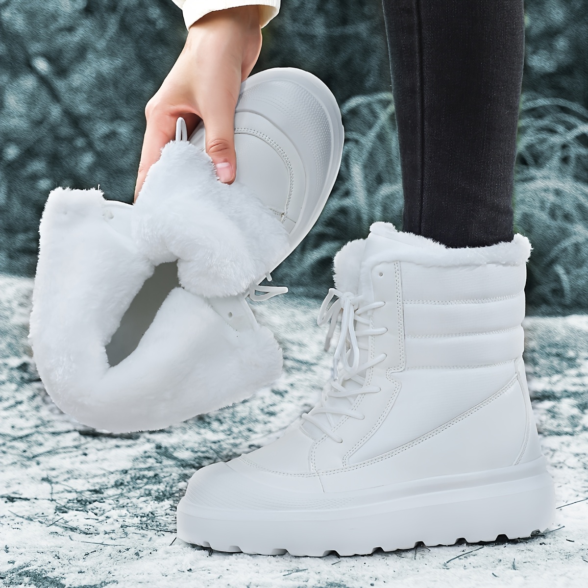 Damen Winterstiefel Mit Warmfutter