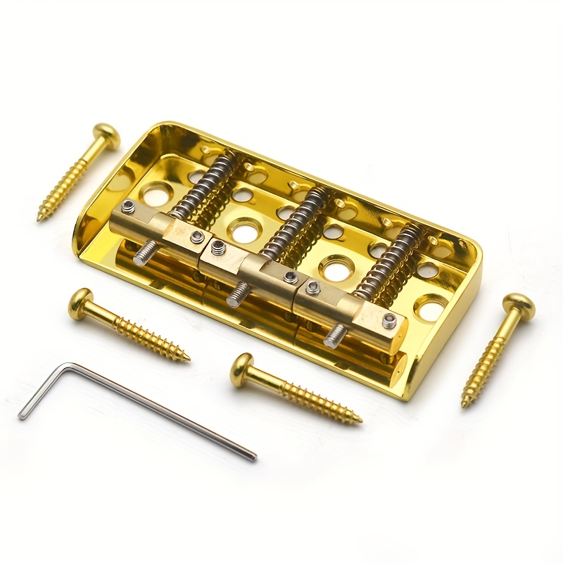 [Short Guitar Bridge with Cutaway] Pickup For TL Guitar With Short Guitar Bridge, Separate Border, Outer Dimensions (77X50mm) Inner Dimensions (73.5x21.5mm), Double-loaded Guitar Bridge, With Cutaway Side Panel And Compensated Brass Saddle