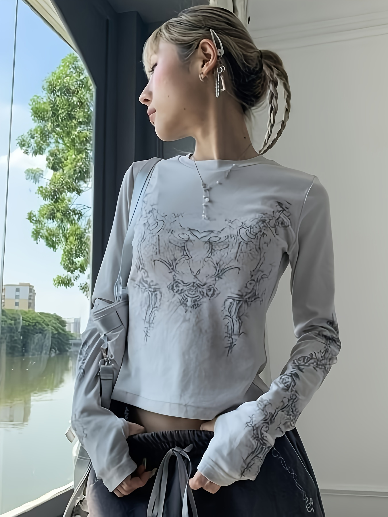 y2k shirts sold on Temu United States