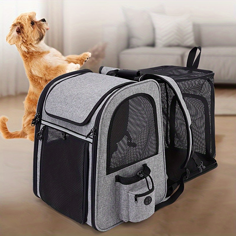 

Portable Pet , Large Opening, Bag, Cat , , Zip , And Dog