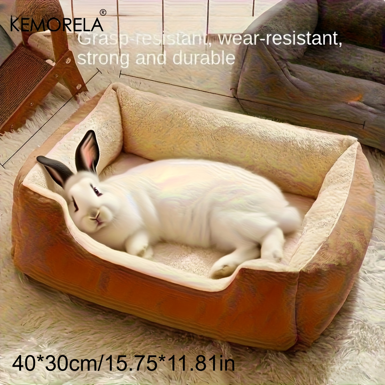 KEMORELA Cozy Bunny Bed
