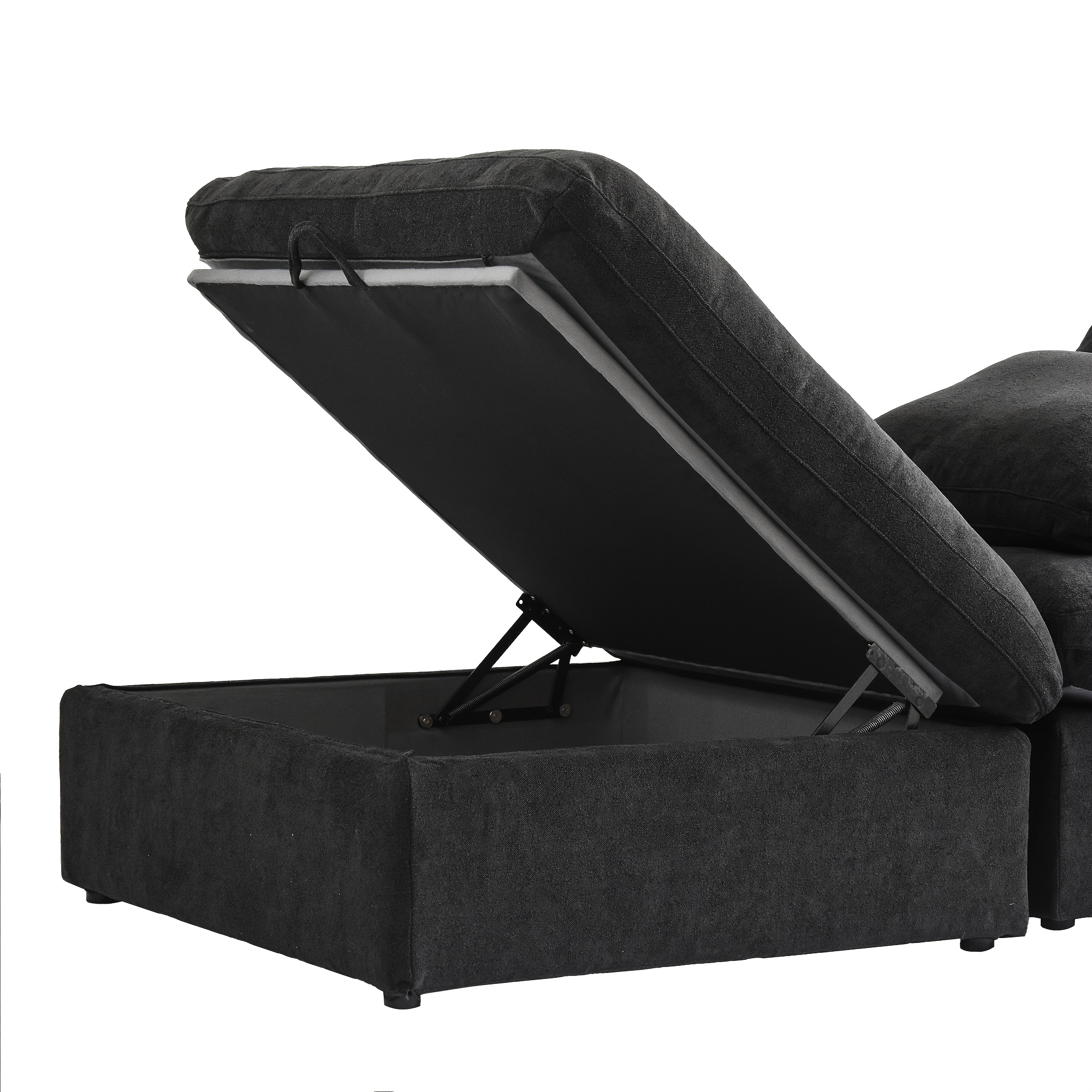 modular sectional sofa with   u shaped design minimalist style deep and wide convertible couches for the living room with washable and replaceable covers Product details 13