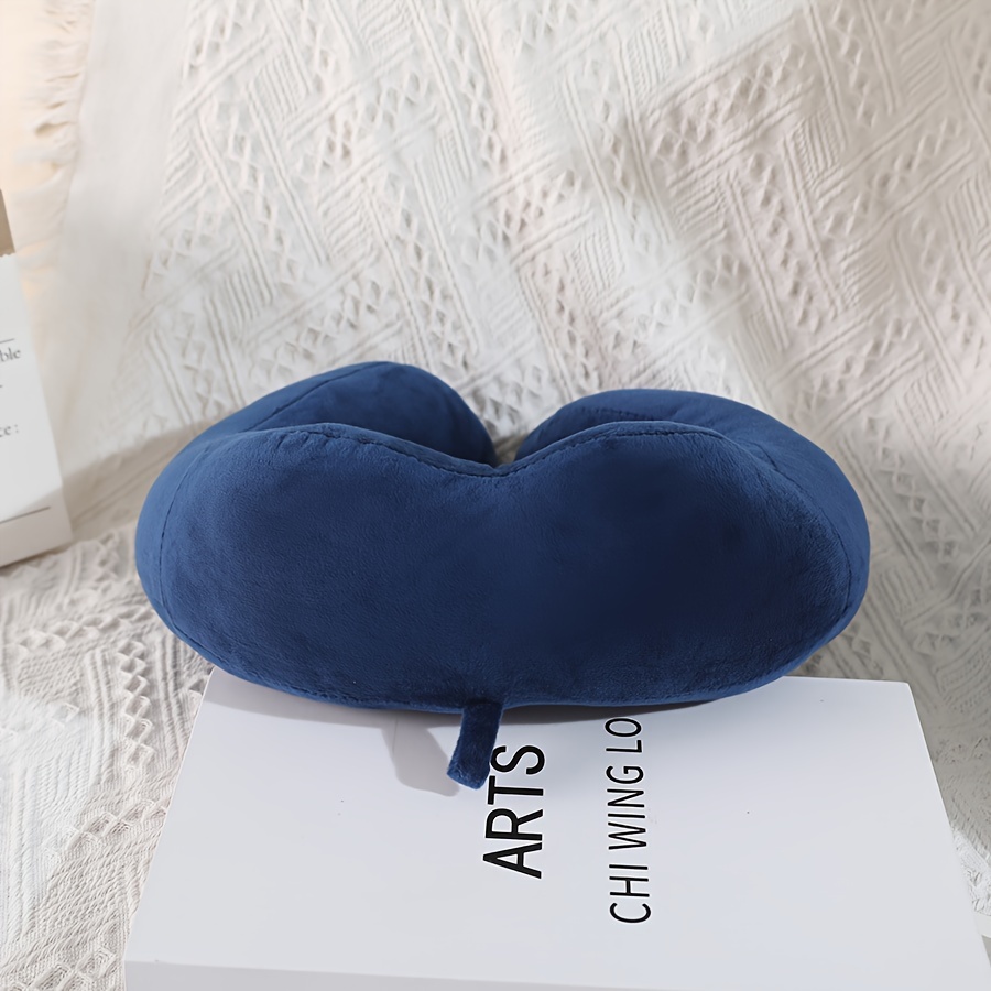 1pc u shaped pillow neck pillow travel airplane head pillow adult u shaped pillow neck support pillow special portable neck pillow airplane neck pillow office nap pillow details 2