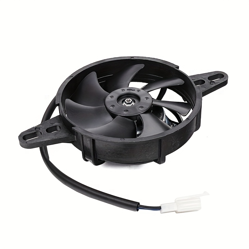 TEMU Ventilador de Refrigeración para Moto de 12V, Enfriador de Aceite y Radiador Eléctrico para Motor de Honda KTM Kawasaki ATV Accesorios de Motocross