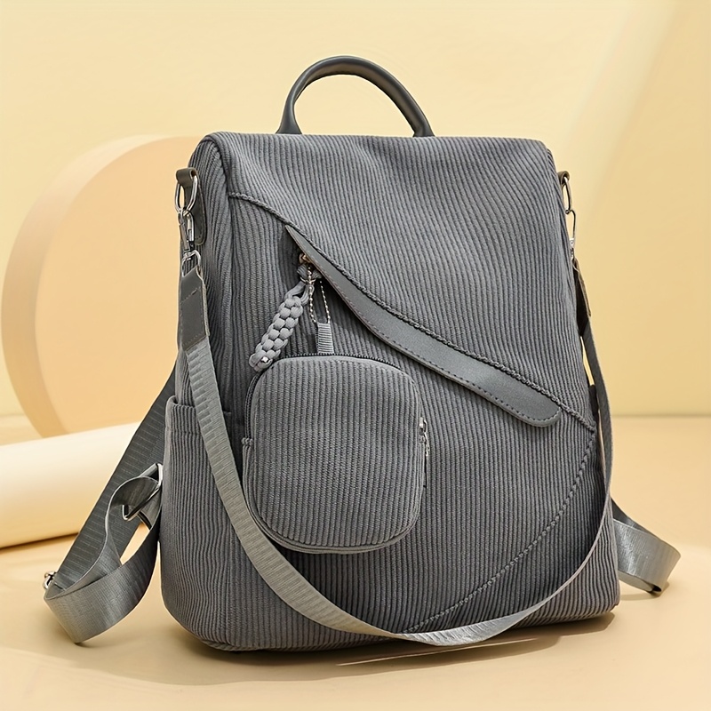 E-shop Neue modische Schulranzen-Schultasche für Damen, vielseitig für Pendler, großes Fassungsvermögen, leicht für Reisen Ausflüge, dreidimensionaler