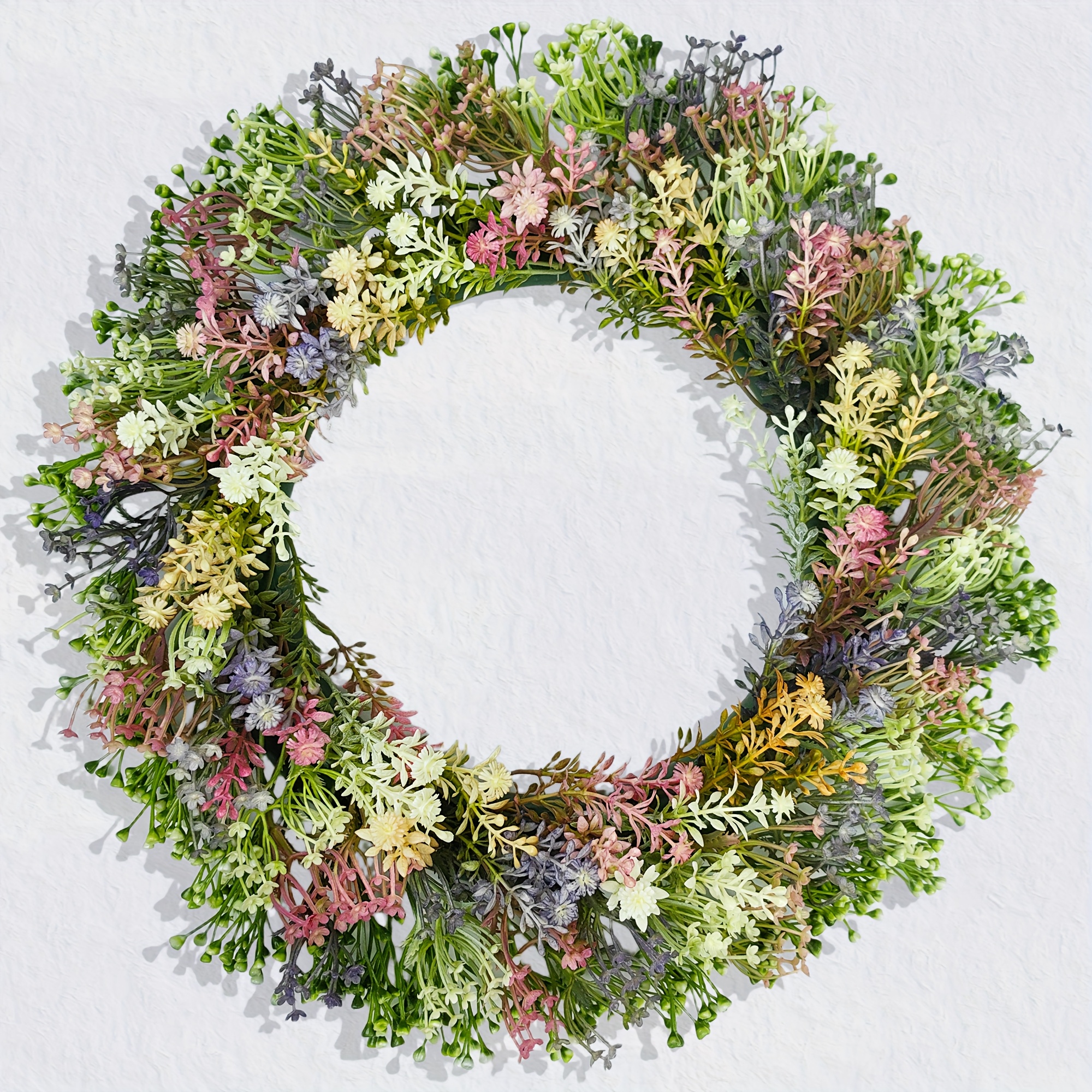 Herbst Türkranz Mit Gnom - 37cm Herbstdeko Für Haustür & Wand