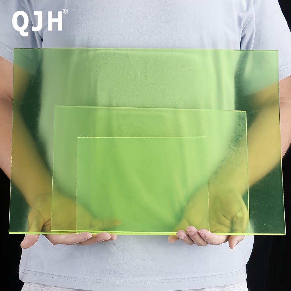 

1pc Qjh Leathercraft Punching Mat - & Soft Tpu Polyurethane, Ideal Green Cutting Board Leather Punching & Stamping, Flexible Protective Pad