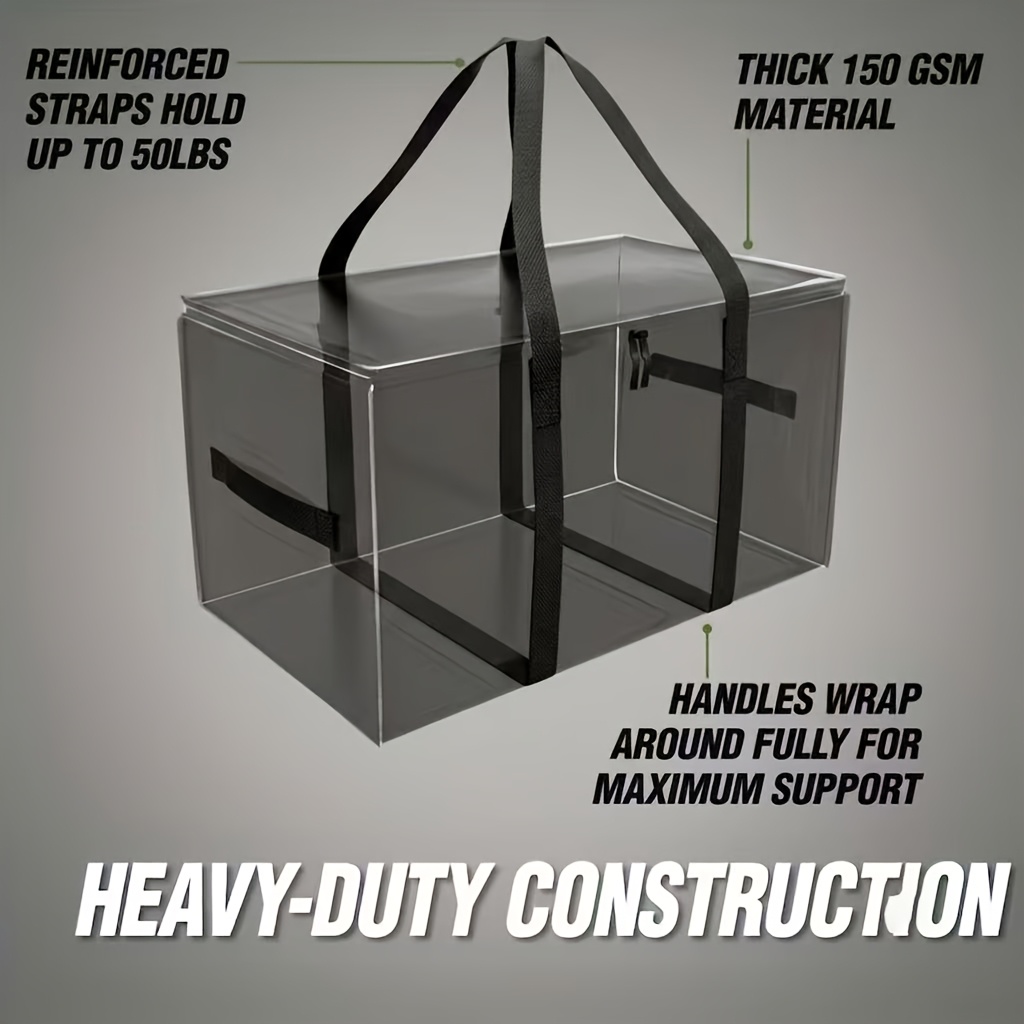 Heavy Duty Oversized Mobile Bag for Winter Clothing