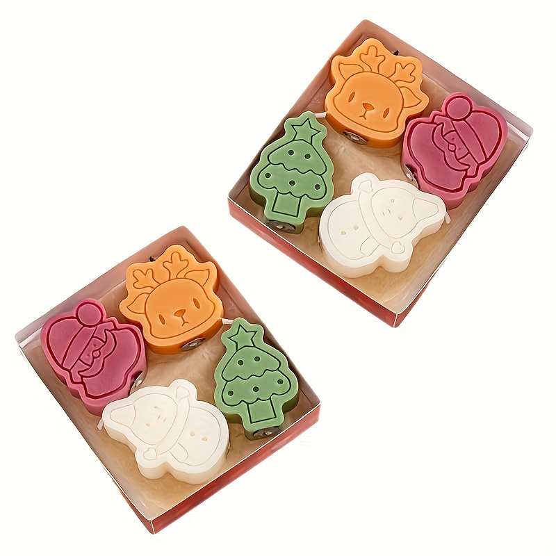 2-pack Christmas Gift Candles, Snowman Creative Shaped Scented Candle Gift Set For Christmas